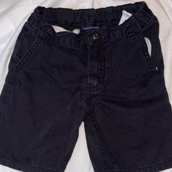 Calvin Klein Boys' Dark Gray Shorts - Picture 1 of 1
